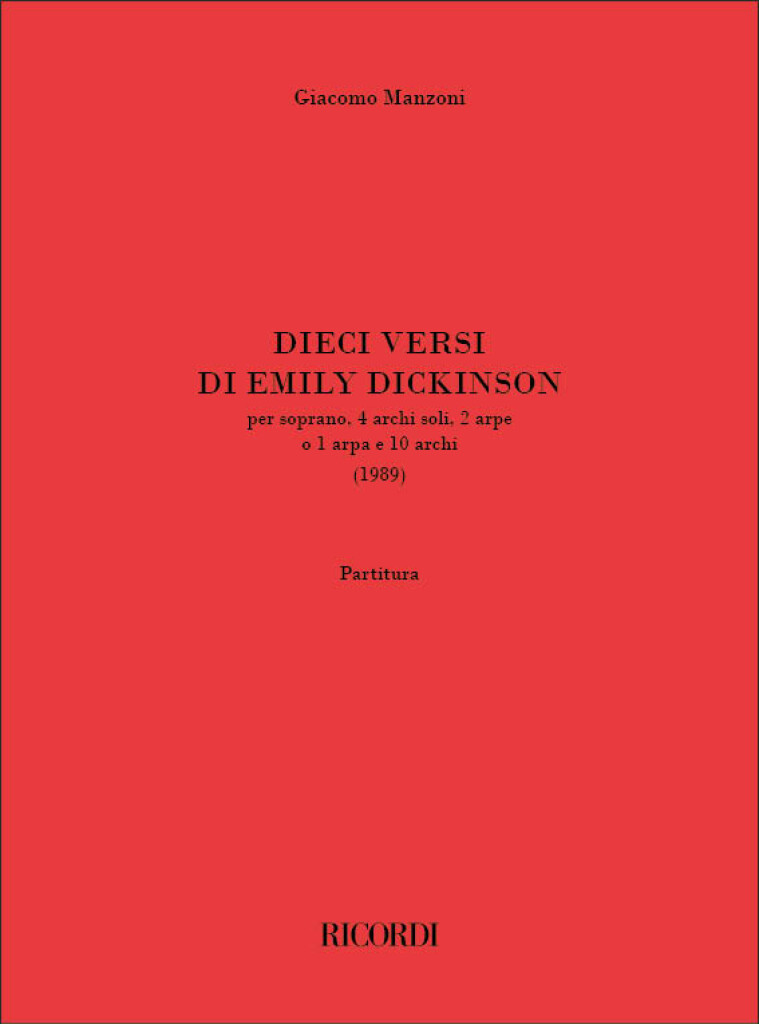 Dieci versi di Emily Dickinson